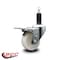 Service Caster 3'' Nylon Swivel 1-1/8'' Expanding Stem Caster Total Lock Brake SCC-EXTTL20S314-NYS-118 - alternate 4